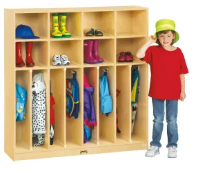 #1052 Jonti-Craft® Neat-N-Trim Lockers - 48 Inch - 8 Sections
