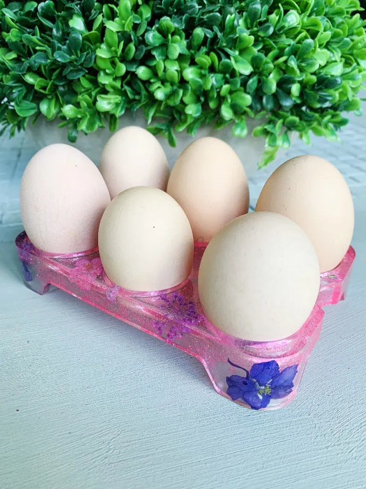 1PC Egg Tray Holder Silicone Resin Mold