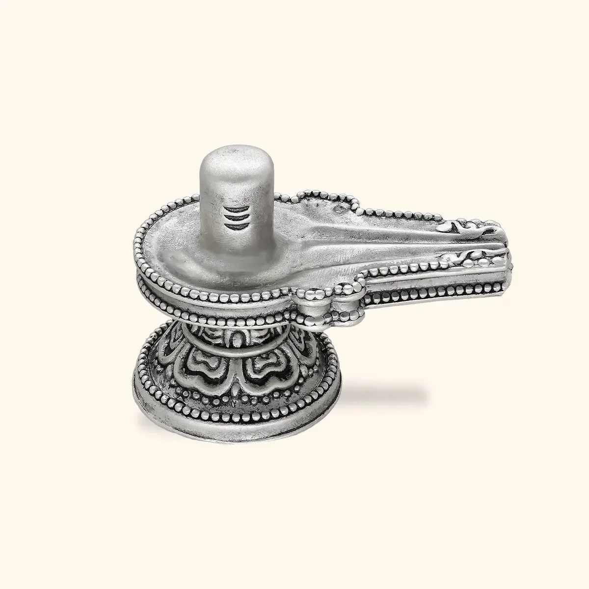 925 Antique Silver Shiv Ling