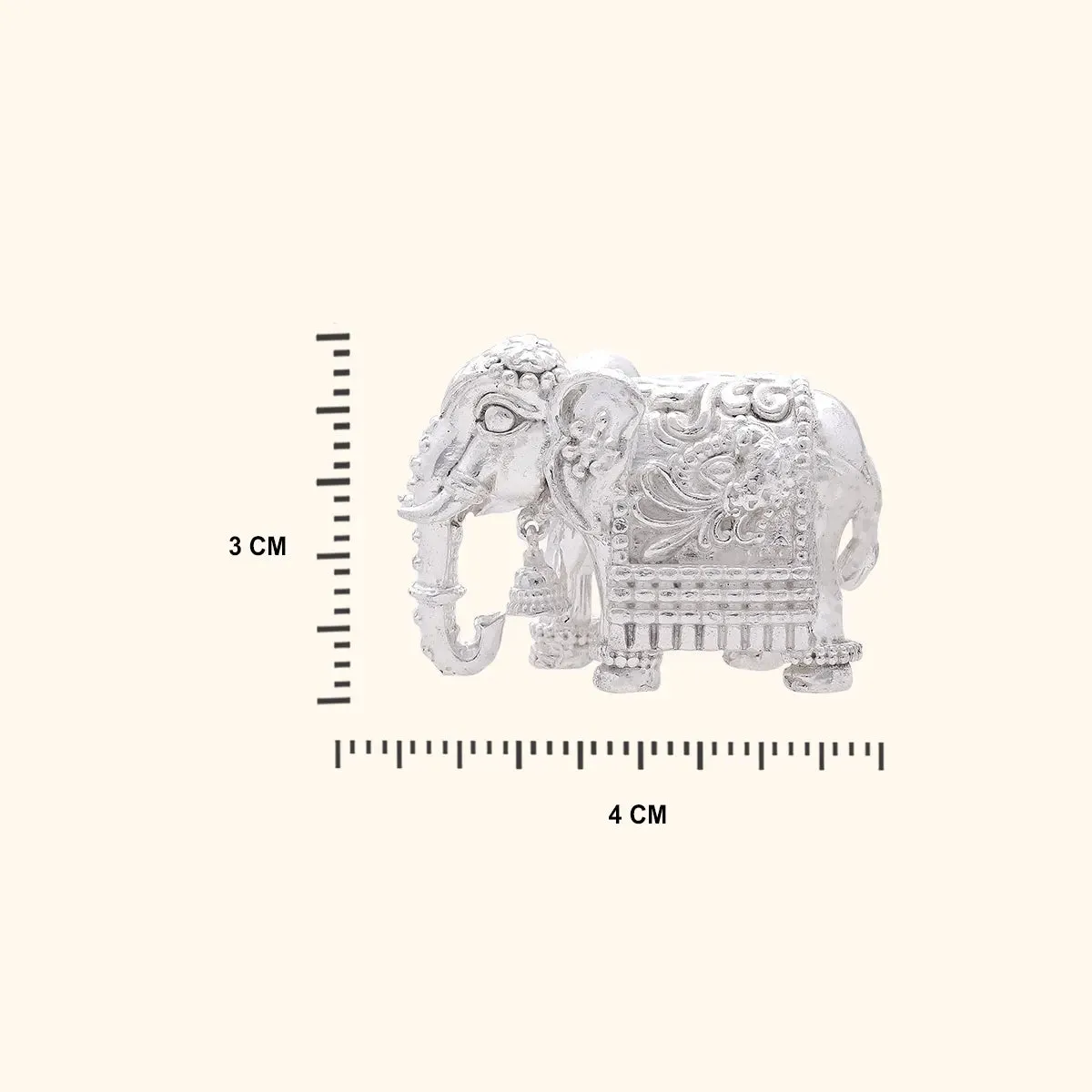 925 Silver Elephant idol