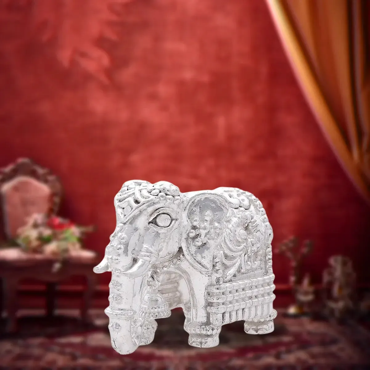 925 Silver Elephant idol