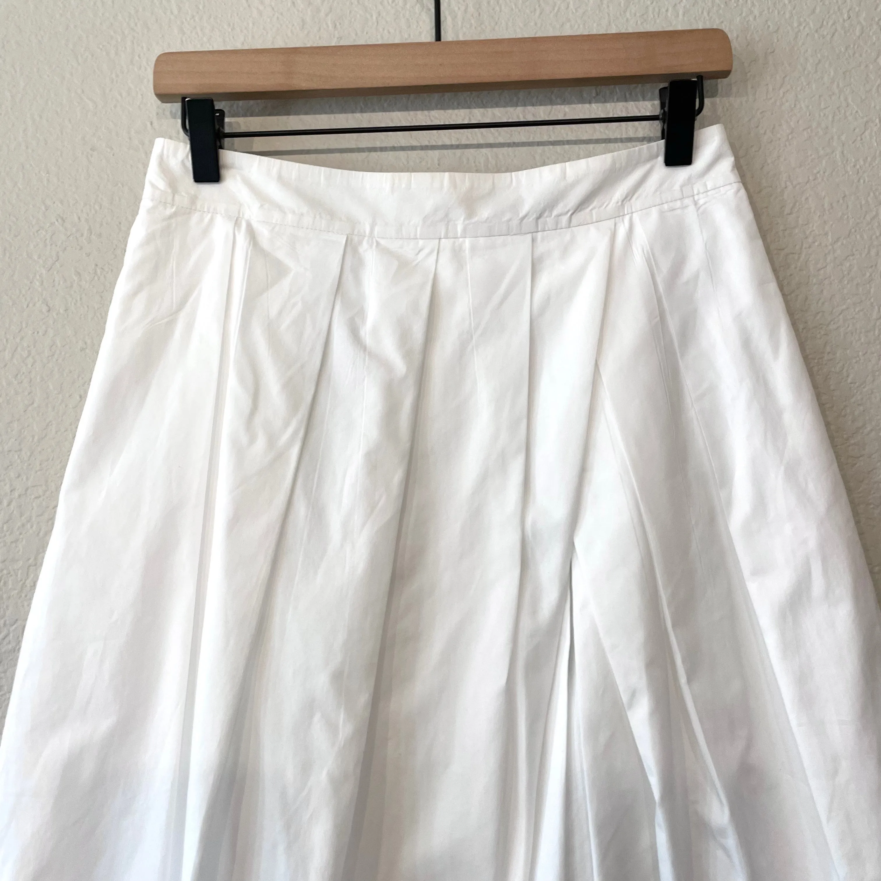 A Line Pleated Skirt