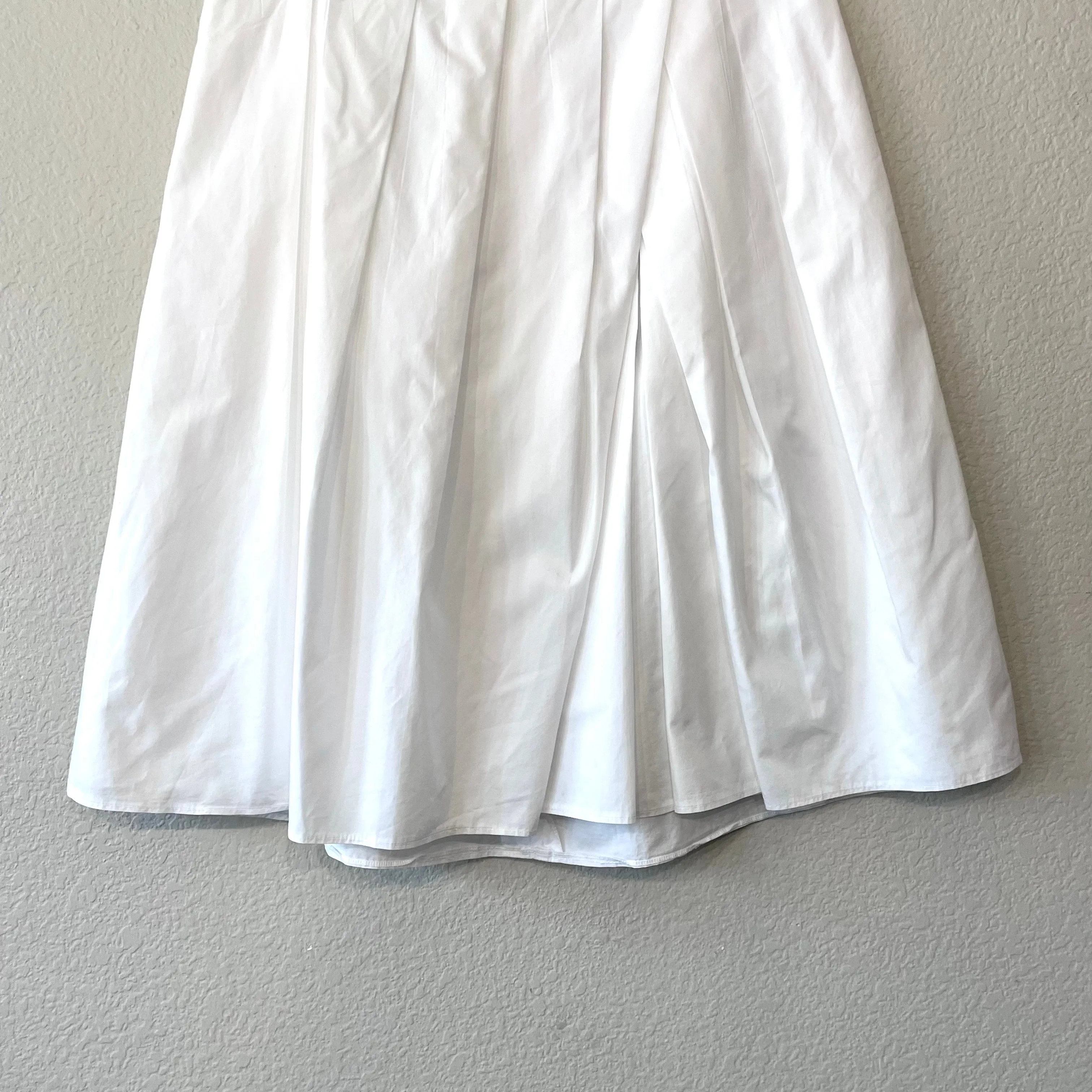 A Line Pleated Skirt
