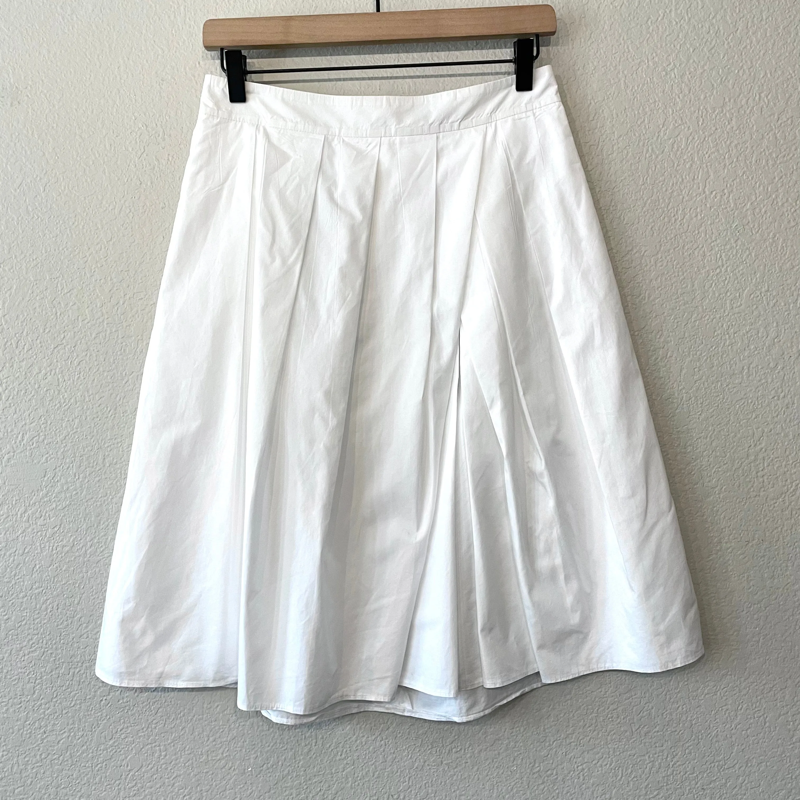 A Line Pleated Skirt