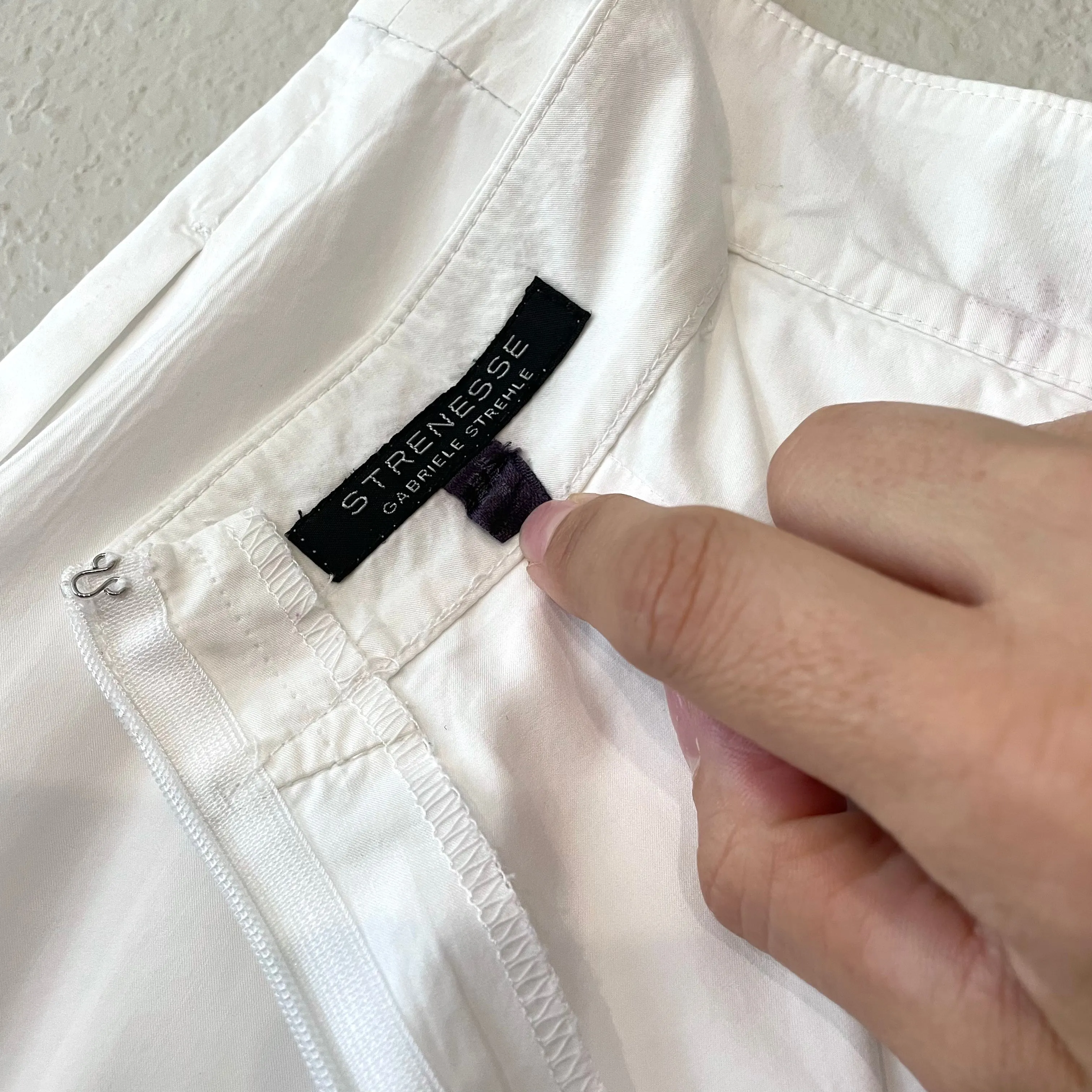 A Line Pleated Skirt