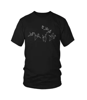 A Thousand Paper Cranes Fly T-Shirt