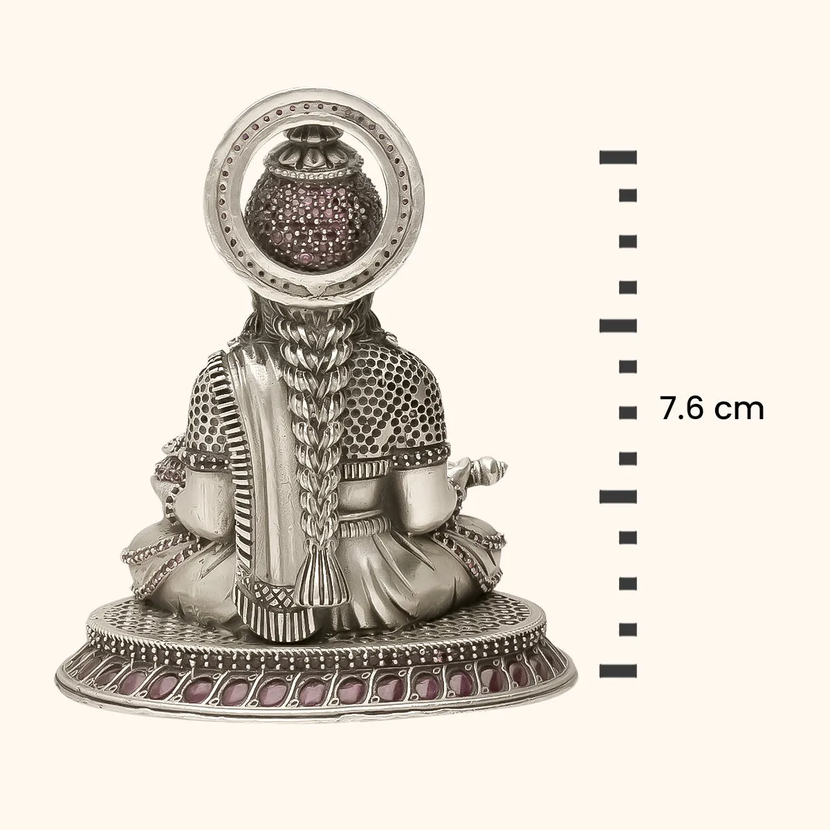 Annapurna Devi 925 Silver Idol