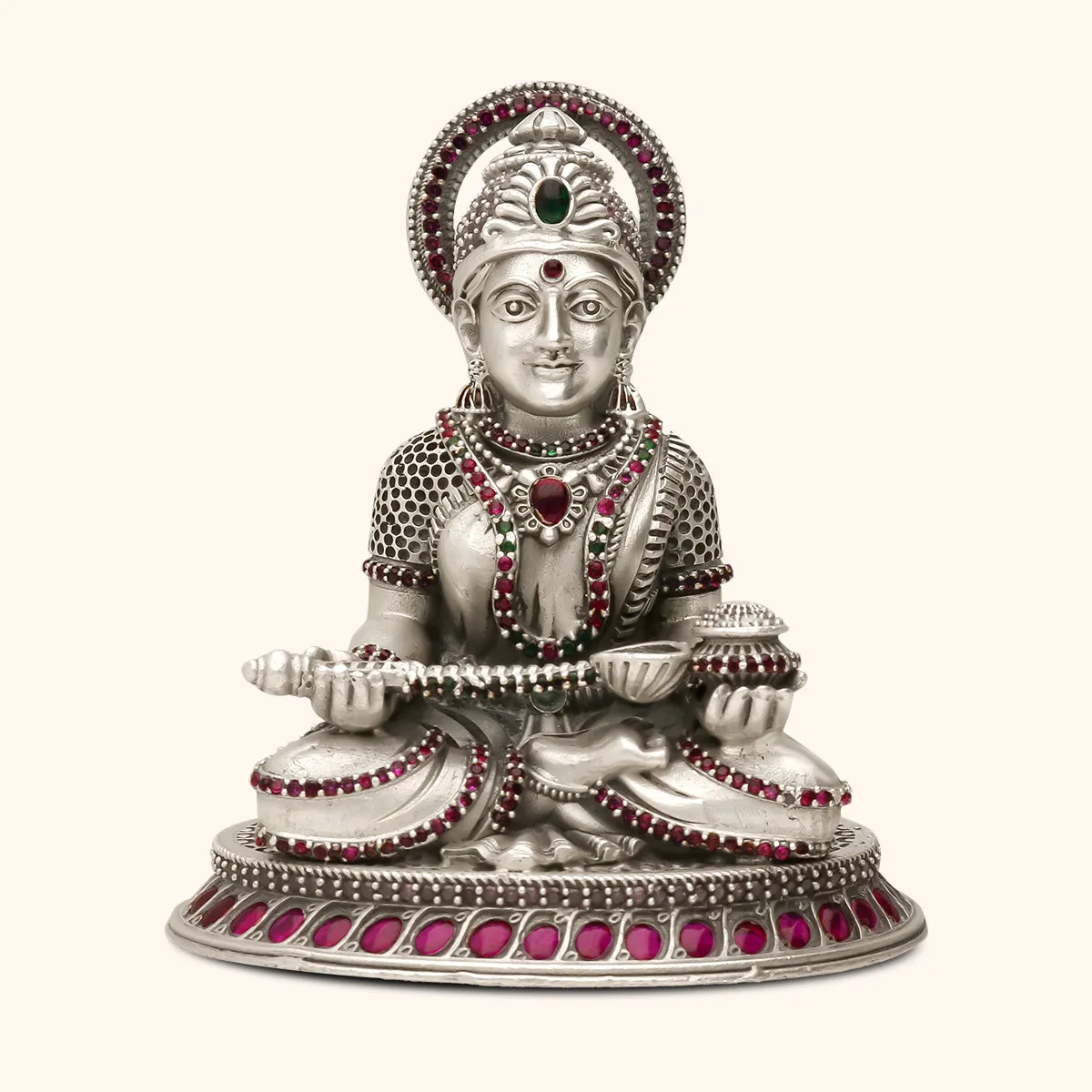 Annapurna Devi 925 Silver Idol