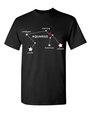 Aquarius - Star Sign Shirt