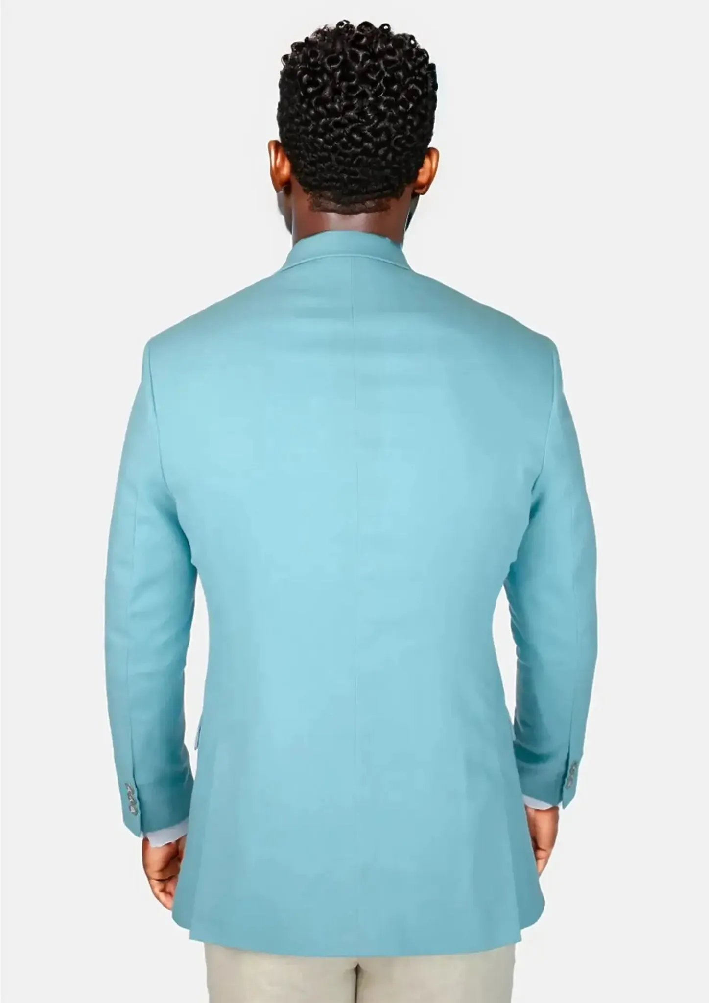 Astor Capri Blue Linen Blend Jacket