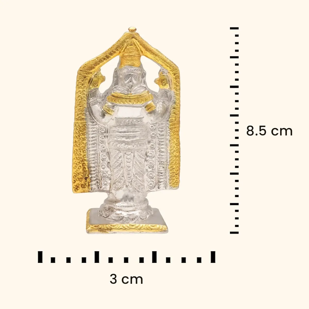 Balaji 925 Silver Idol