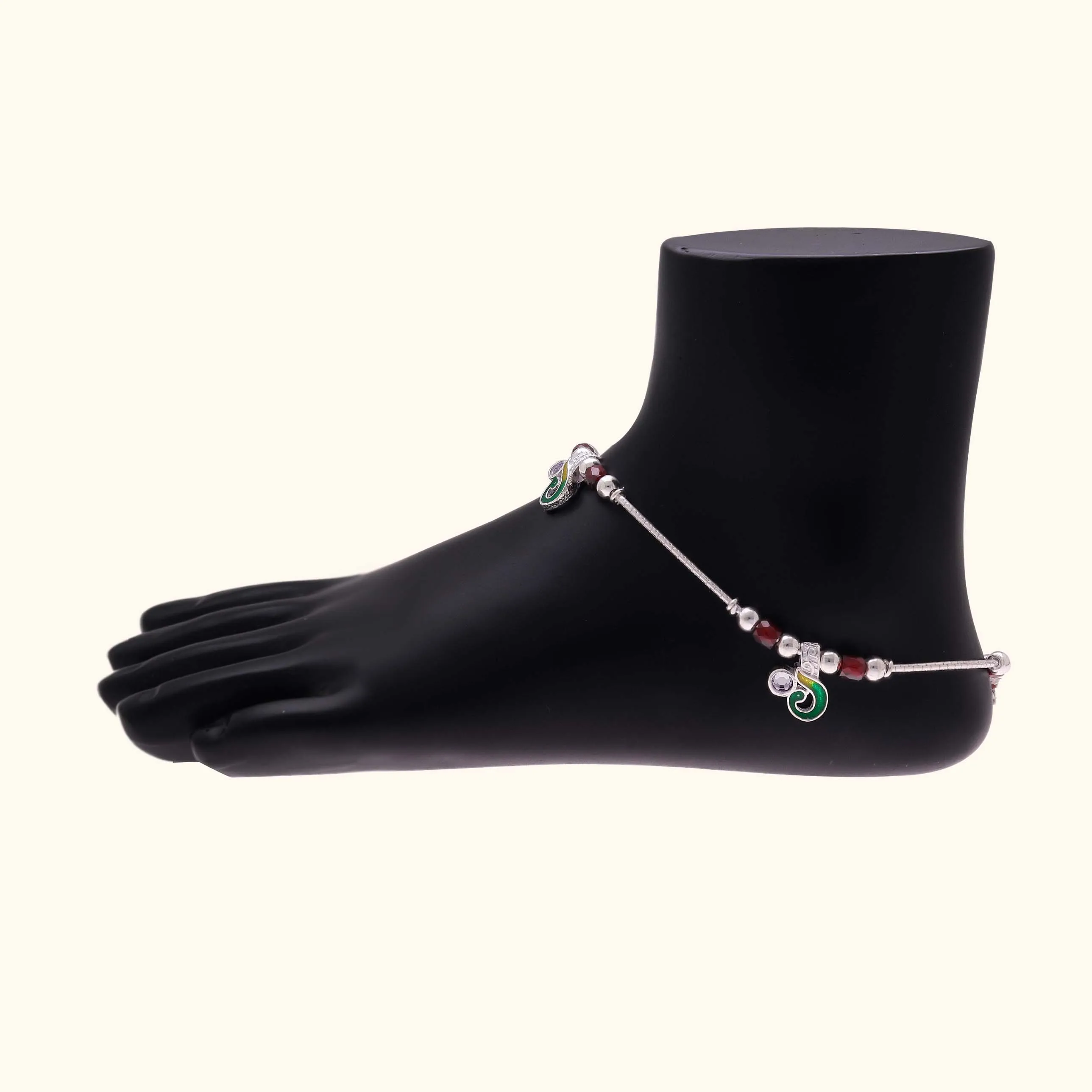 Beautiful Silver Payal