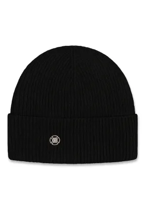 BERING CASHMERE BEANIE - Black