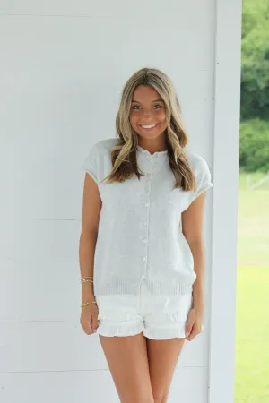 Best Intentions Knit Top - Grey