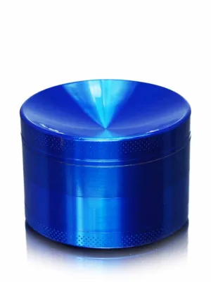 Blue Aluminum Grinder - 4 Piece