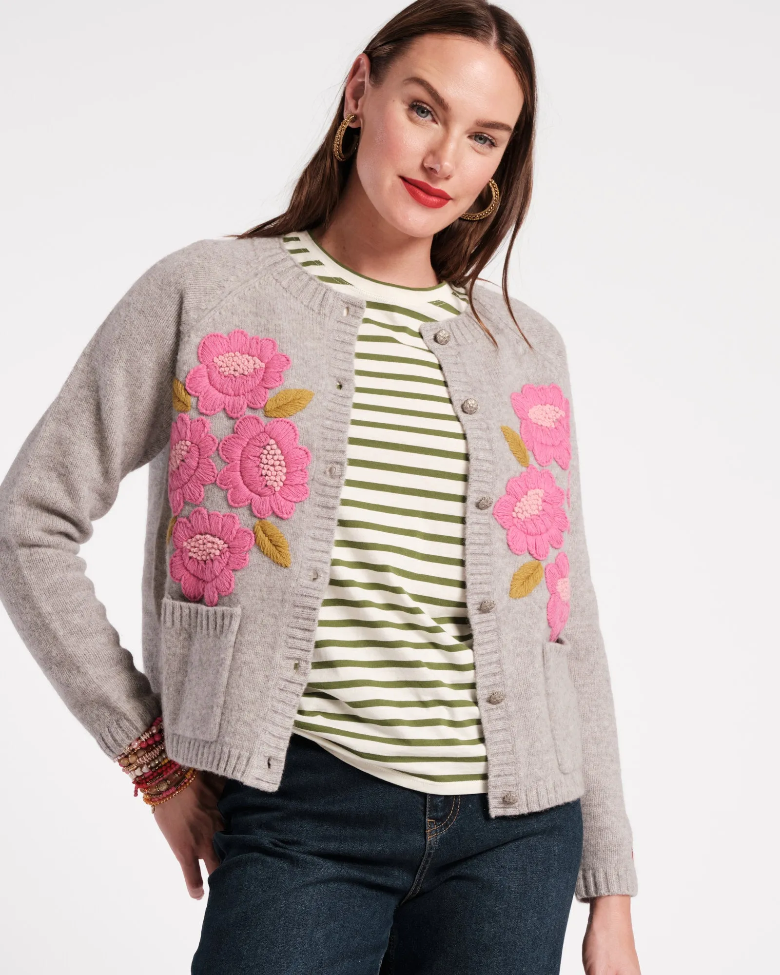 Bouquet Flower Cardigan