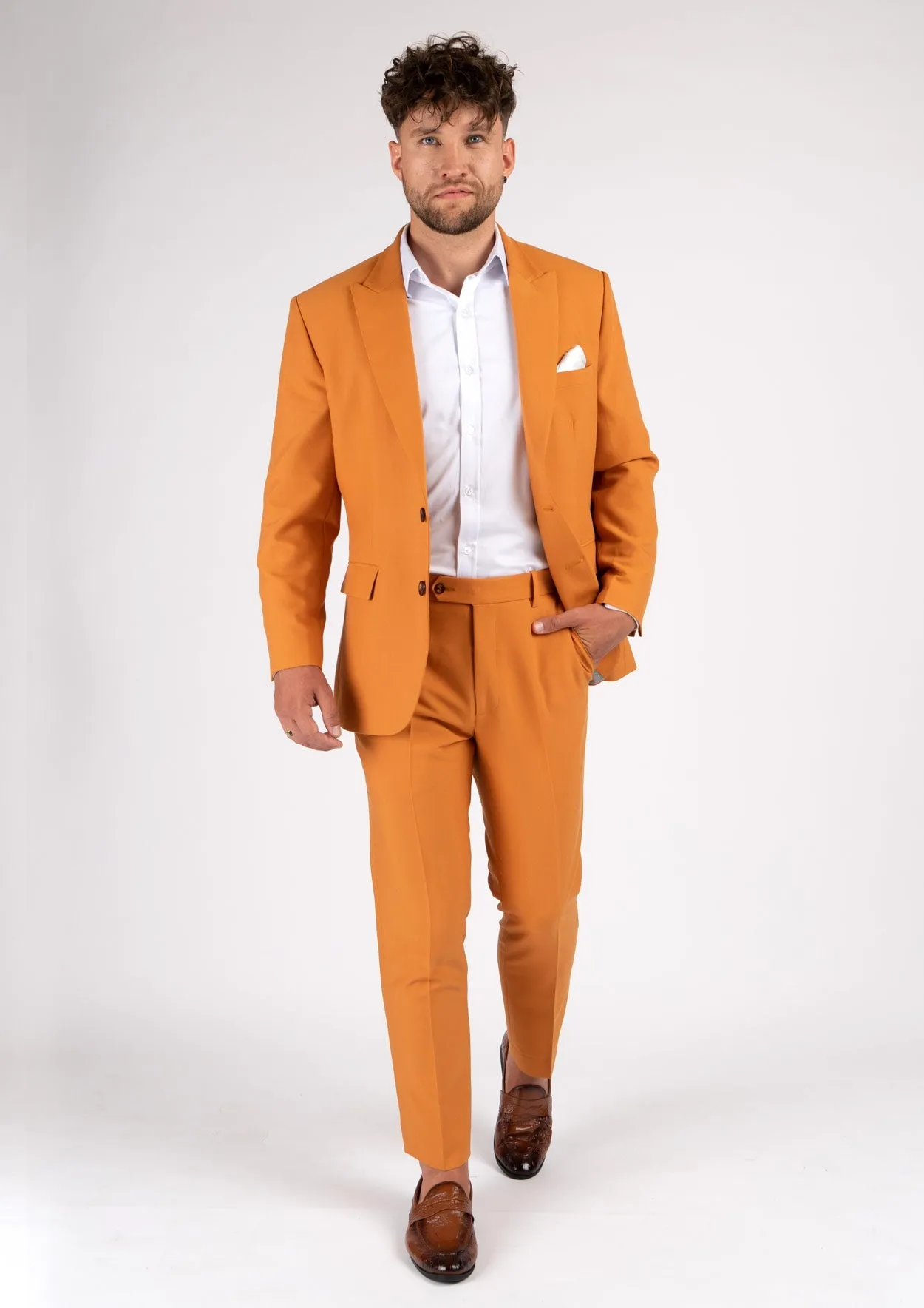 Bryant Baby Mustard Stretch Suit