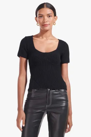 BUXTON TOP | BLACK