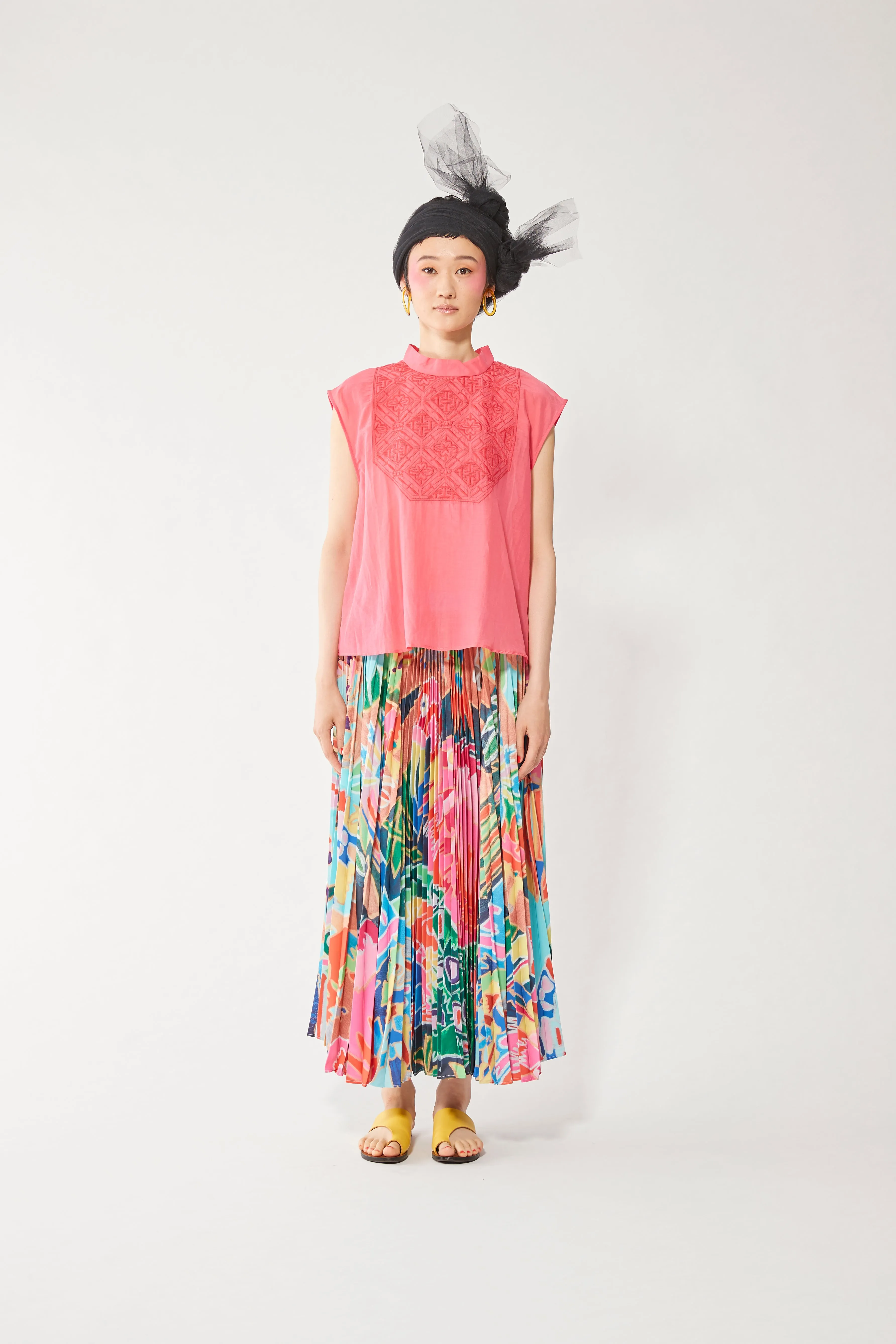 CANACO | Pleated Skirt