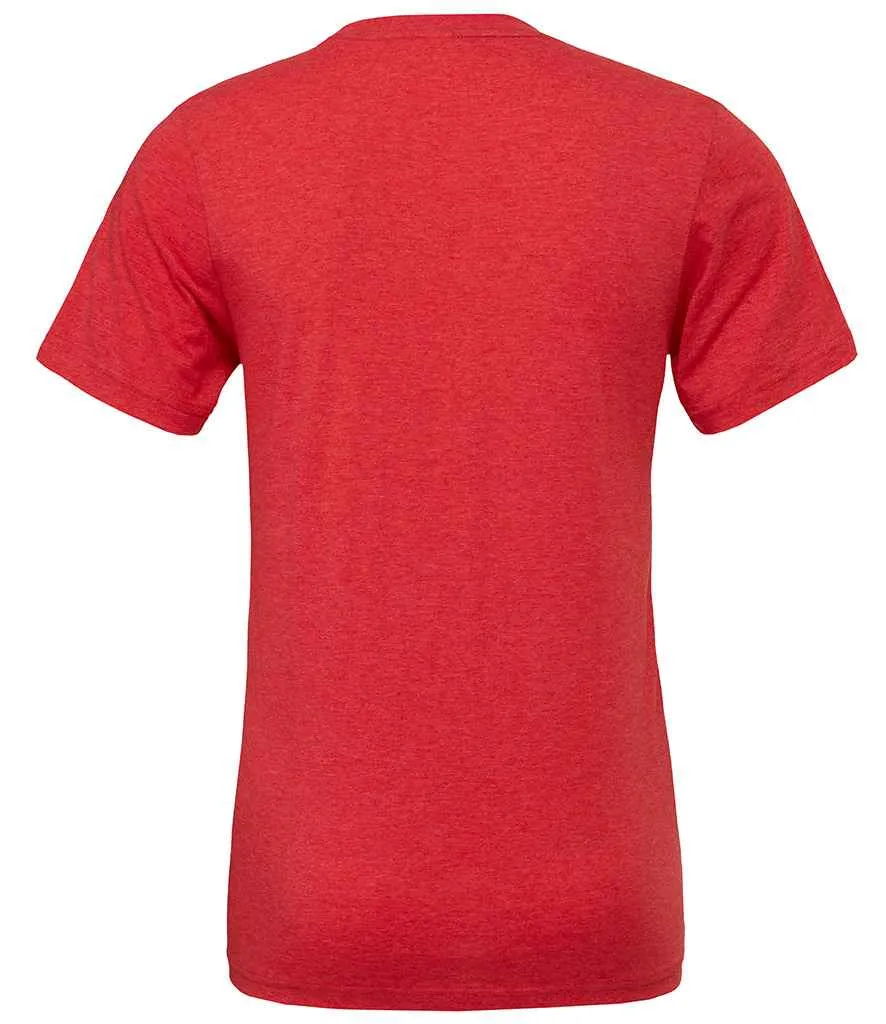 Canvas Unisex Tri-Blend T-Shirt - Red