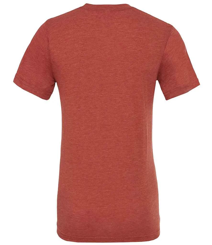 Canvas Unisex Tri-Blend T-Shirt - Red