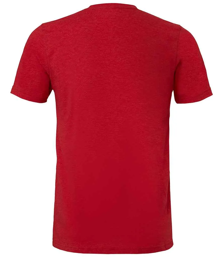 Canvas Unisex Tri-Blend T-Shirt - Red