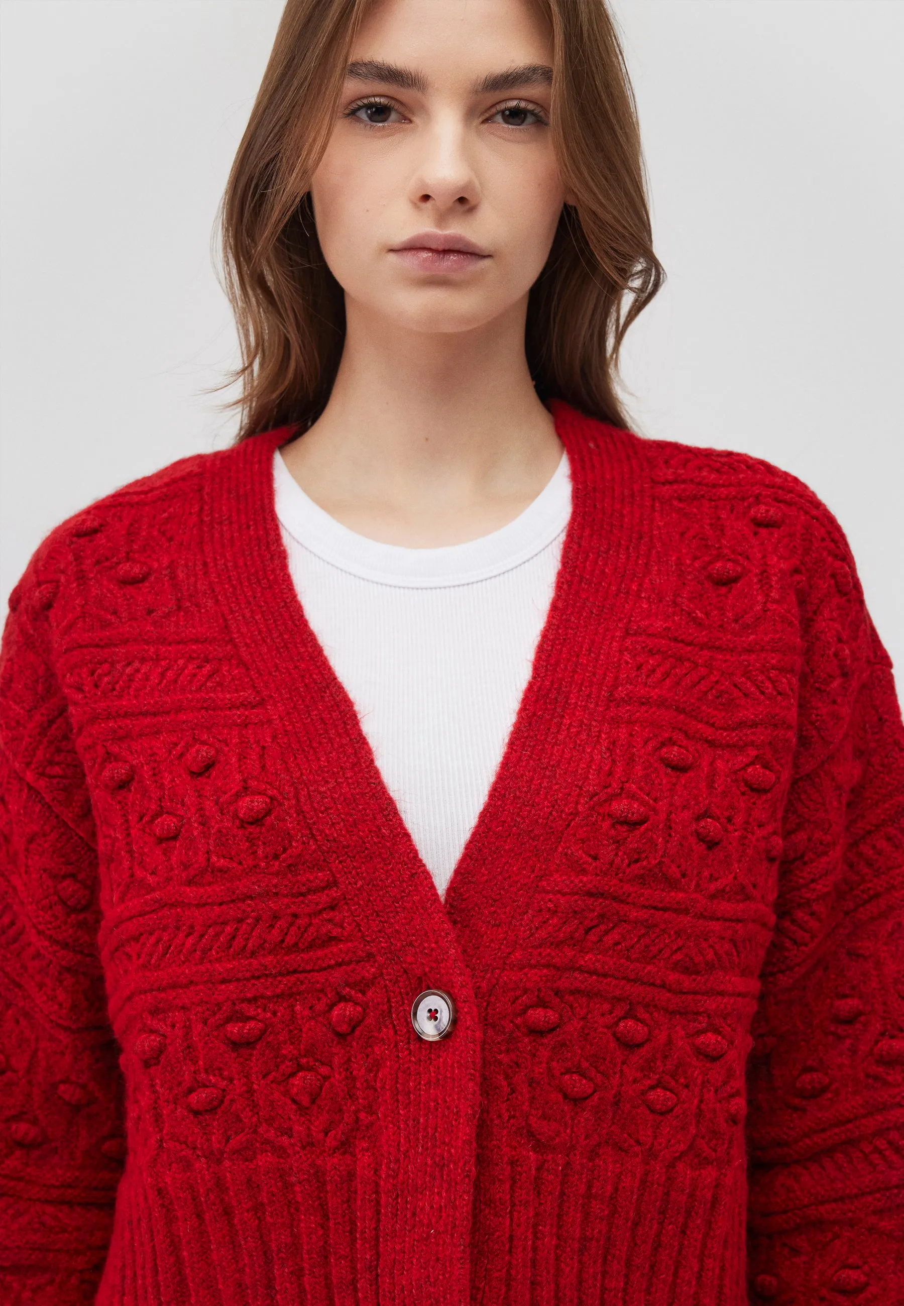 CARDIGAN | Cardigan verkürzt