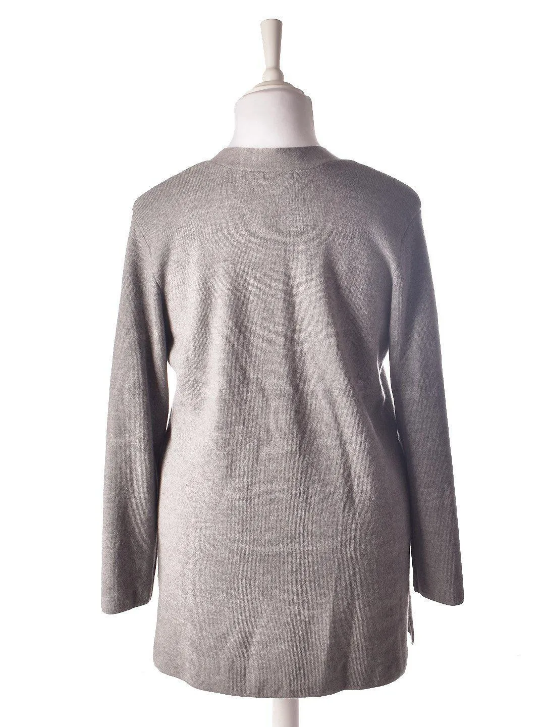 Cardigan i Uld Blanding