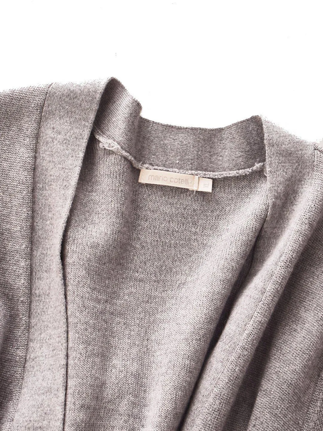 Cardigan i Uld Blanding