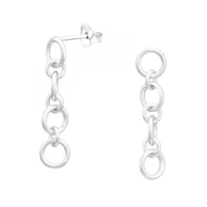 Chain Links Drop Earrings