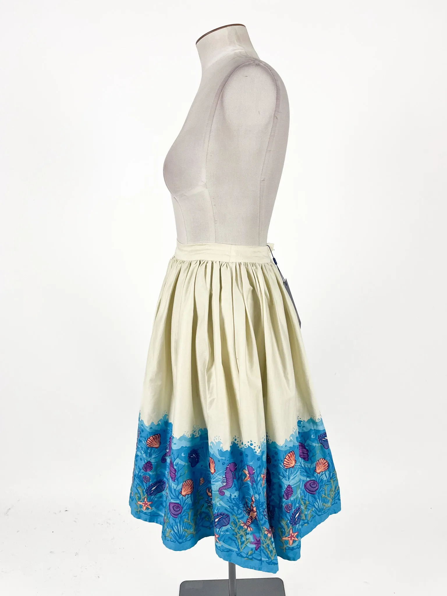 Collectif Vintage London | Multicoloured Casual Skirt | Size 10