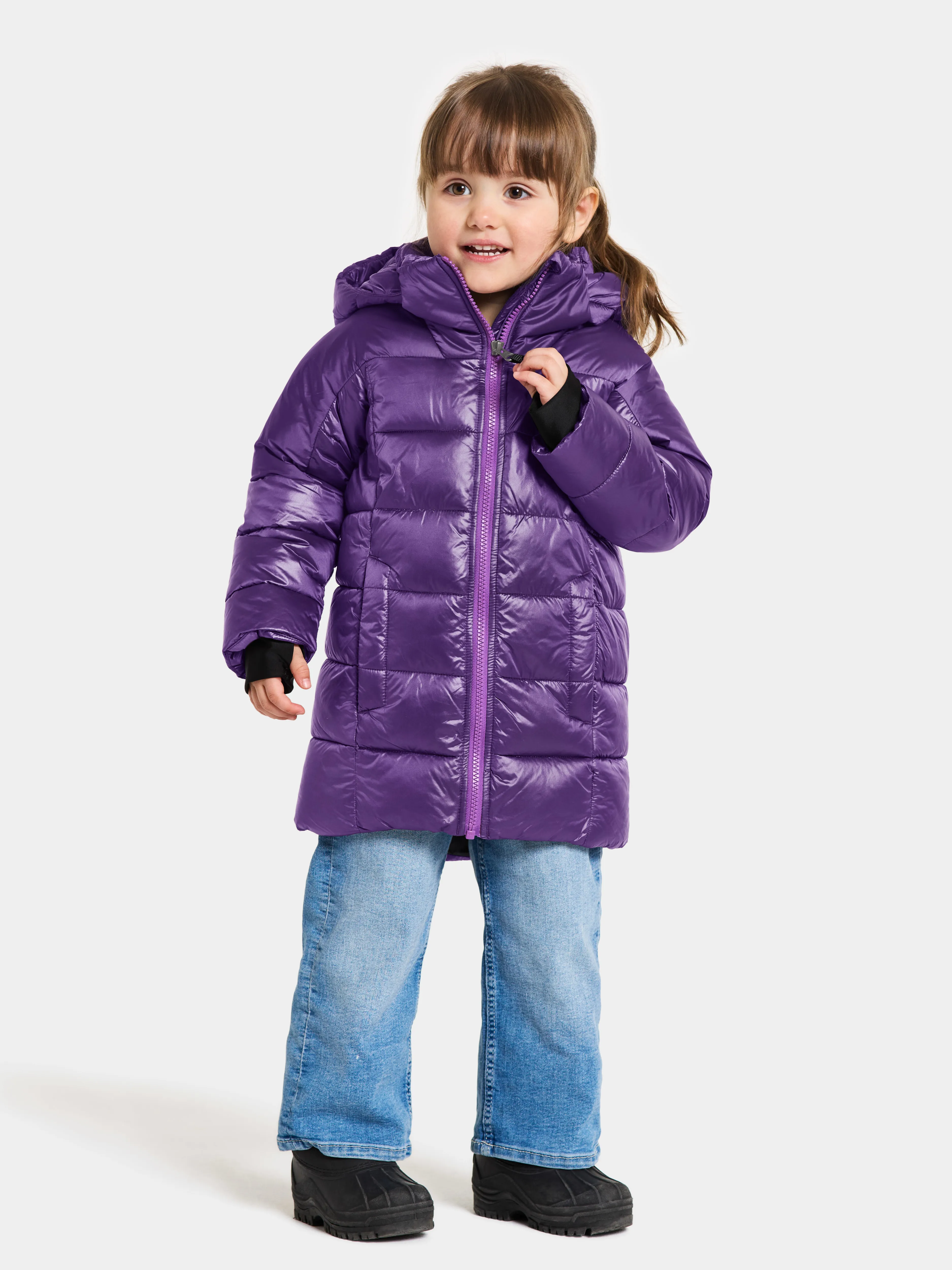 Didriksons Kids&#x27; Tajgan Parka Plumb | Buy Didriksons Kids&#x27; Tajgan Parka Plumb here | Outnorth