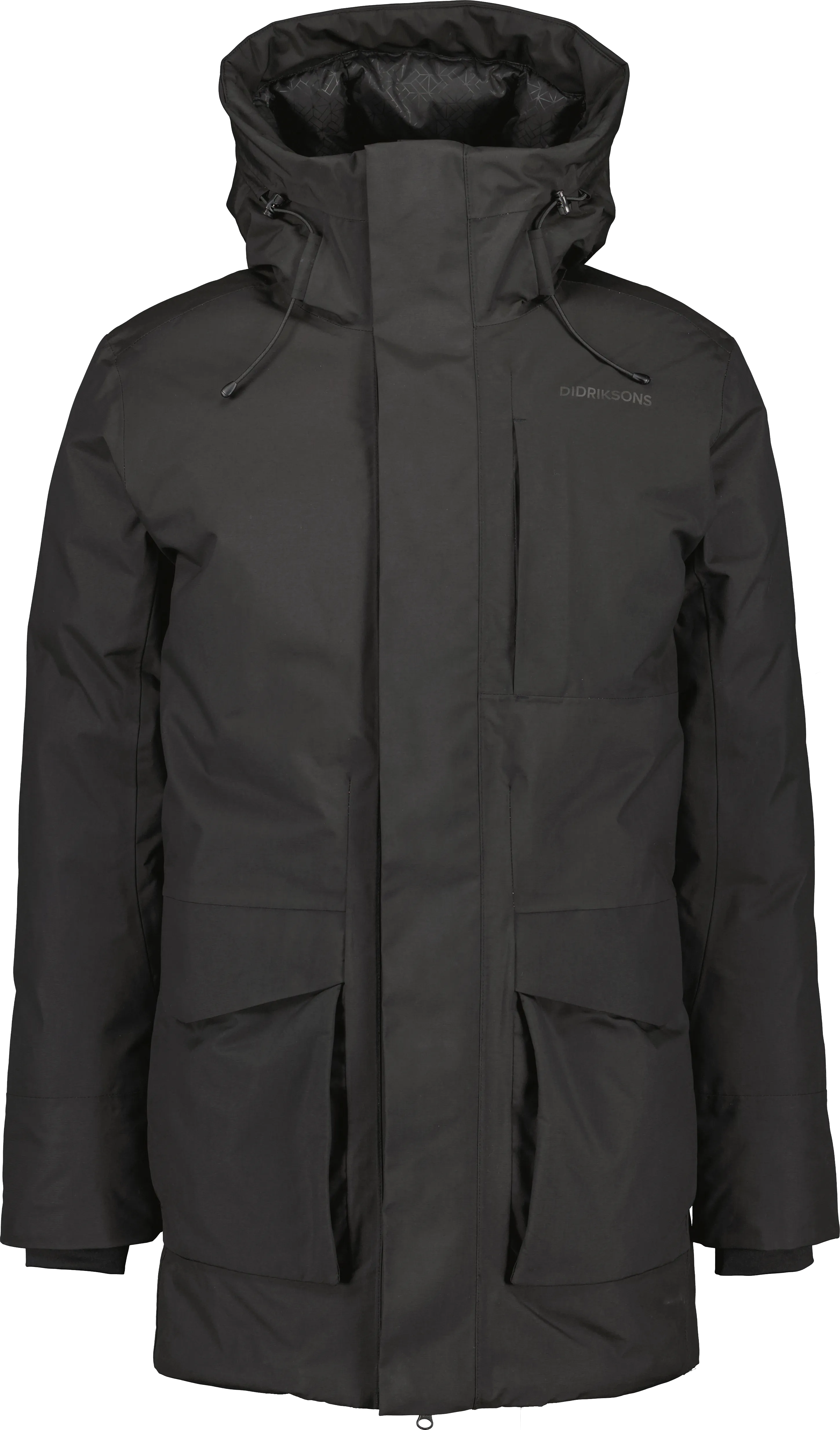 Didriksons Men&#x27;s Akilles Parka Black | Buy Didriksons Men&#x27;s Akilles Parka Black here | Outnorth