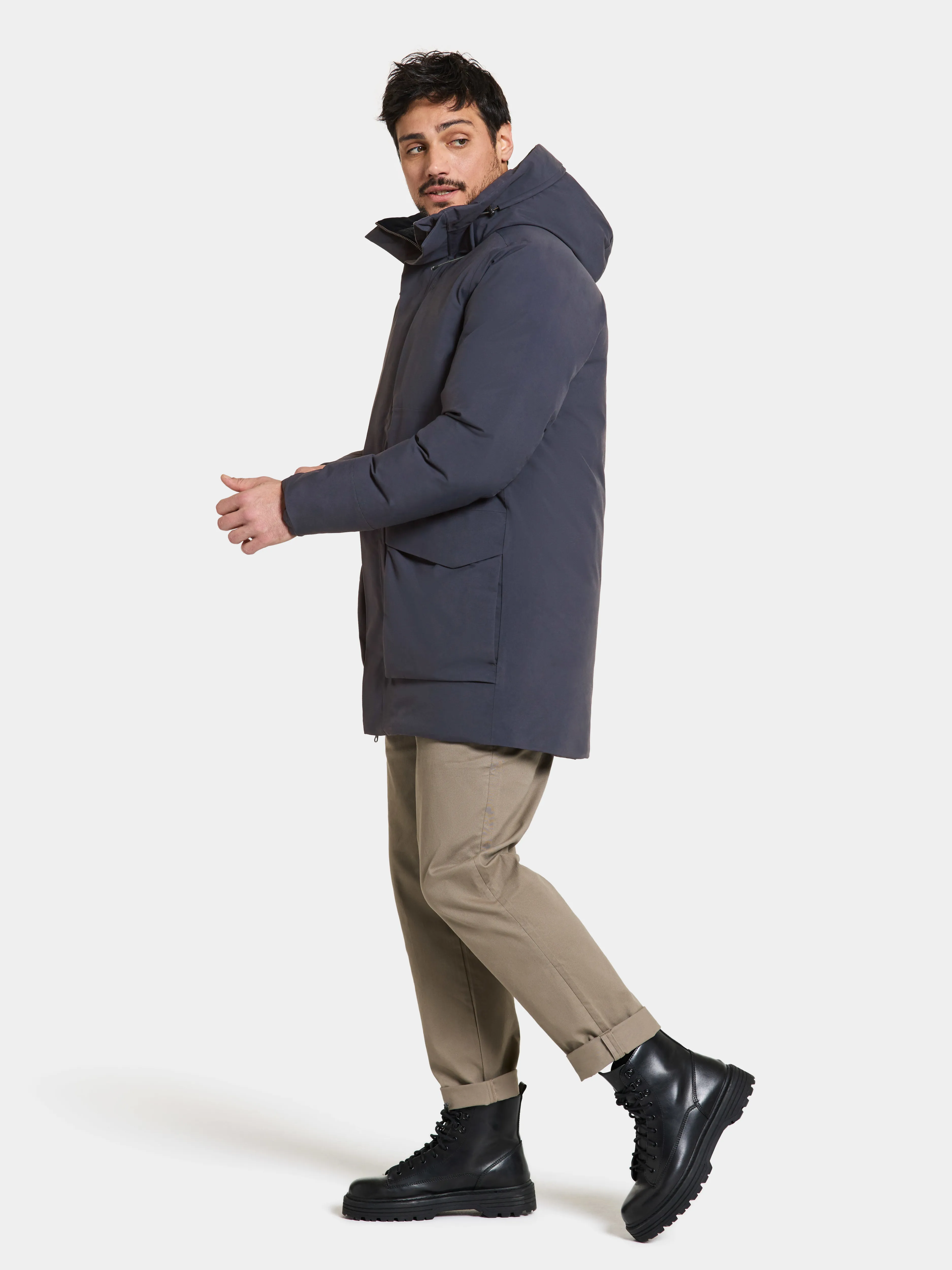 Didriksons Men&#x27;s Akilles Parka Dark Night Blue | Buy Didriksons Men&#x27;s Akilles Parka Dark Night Blue here | Outnorth
