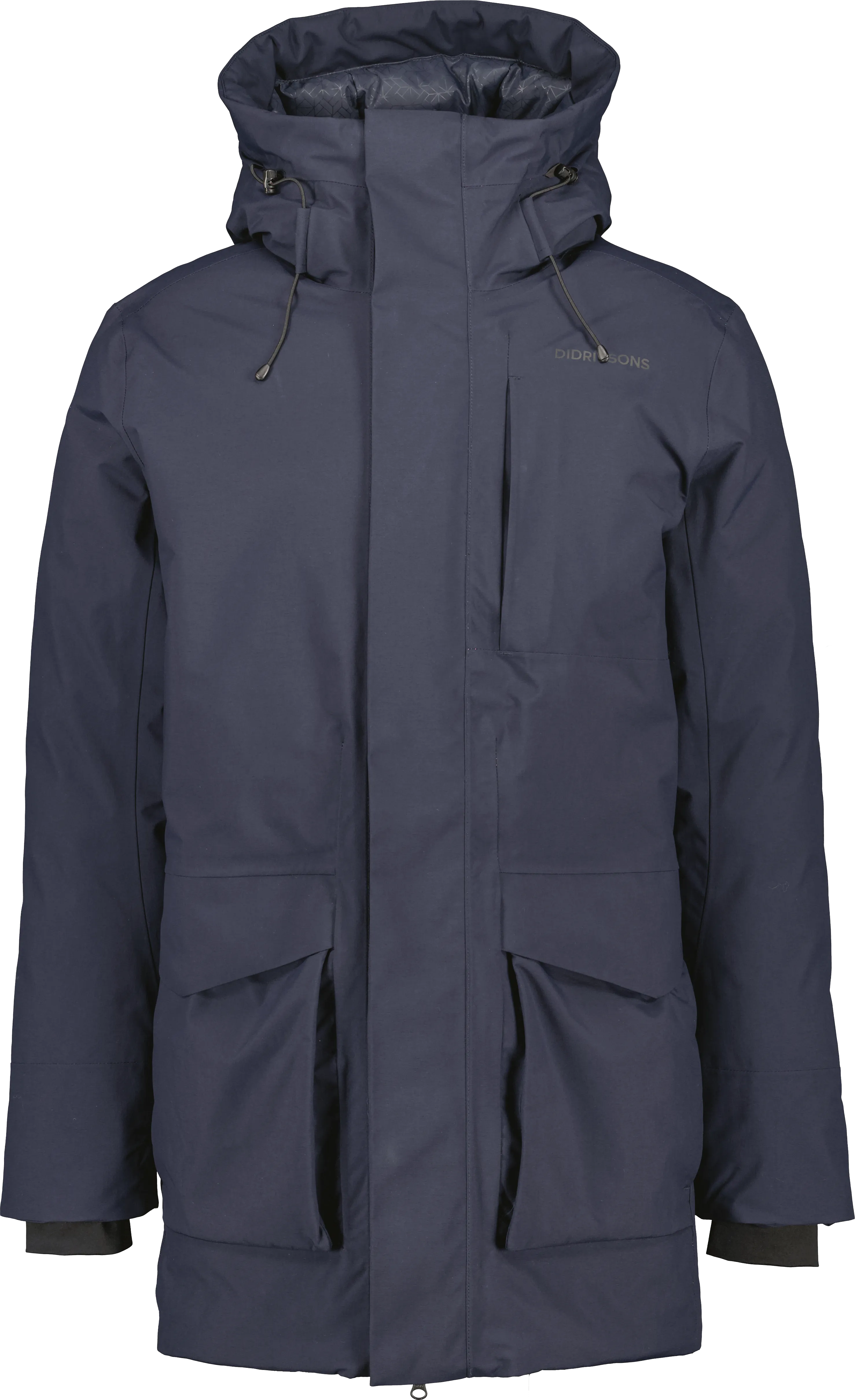 Didriksons Men&#x27;s Akilles Parka Dark Night Blue | Buy Didriksons Men&#x27;s Akilles Parka Dark Night Blue here | Outnorth
