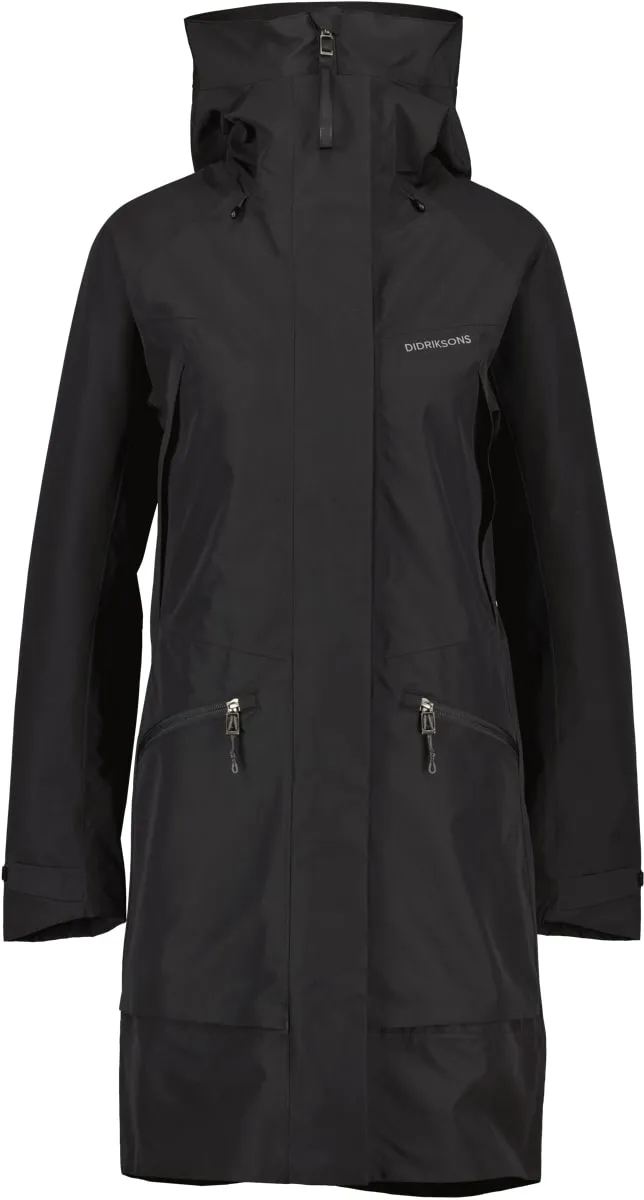 Didriksons Women&#x27;s Ilma Parka 8 Black | Buy Didriksons Women&#x27;s Ilma Parka 8 Black here | Outnorth