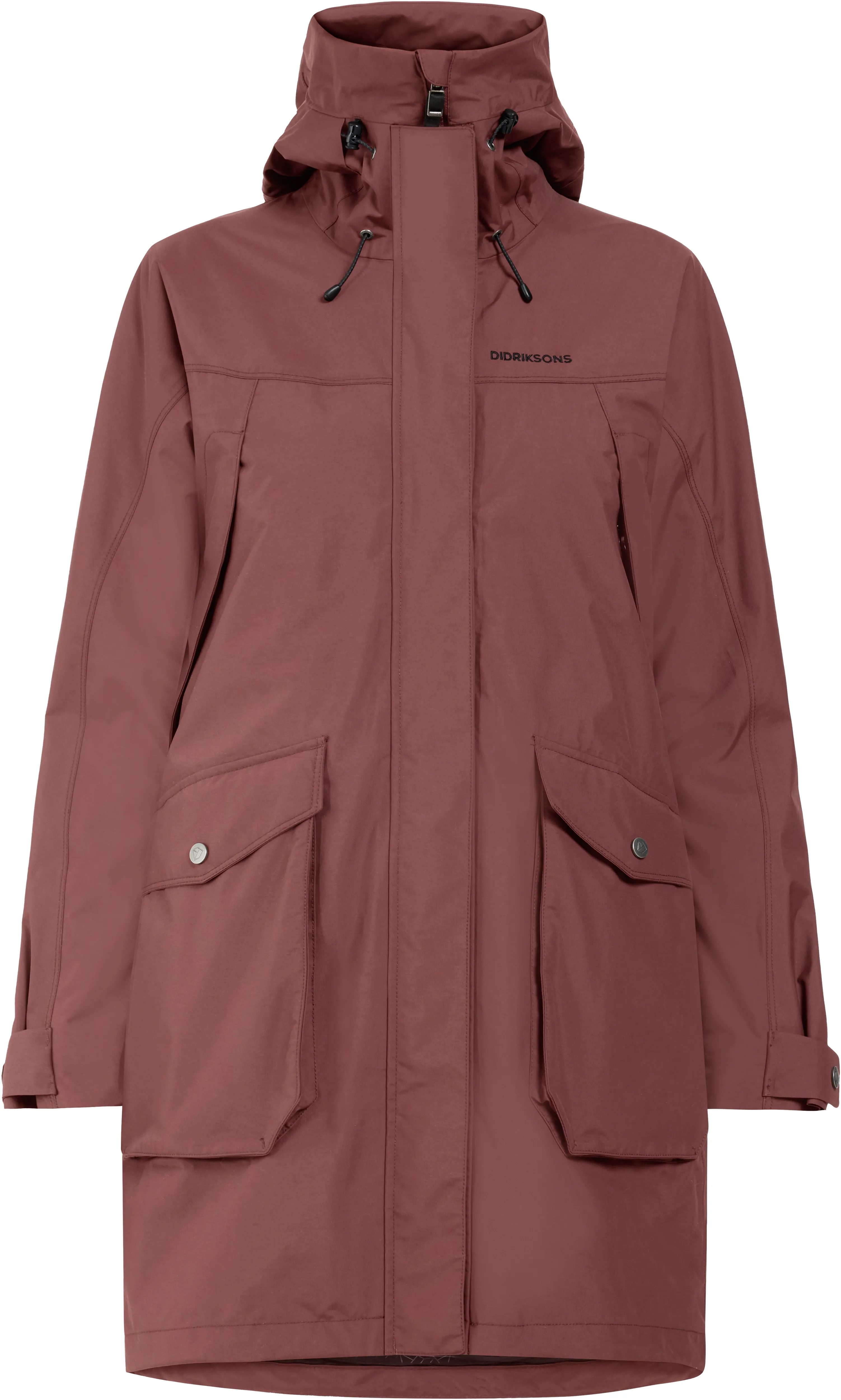 Didriksons Women&#x27;s Thelma Parka 10 Old Rust | Buy Didriksons Women&#x27;s Thelma Parka 10 Old Rust here | Outnorth
