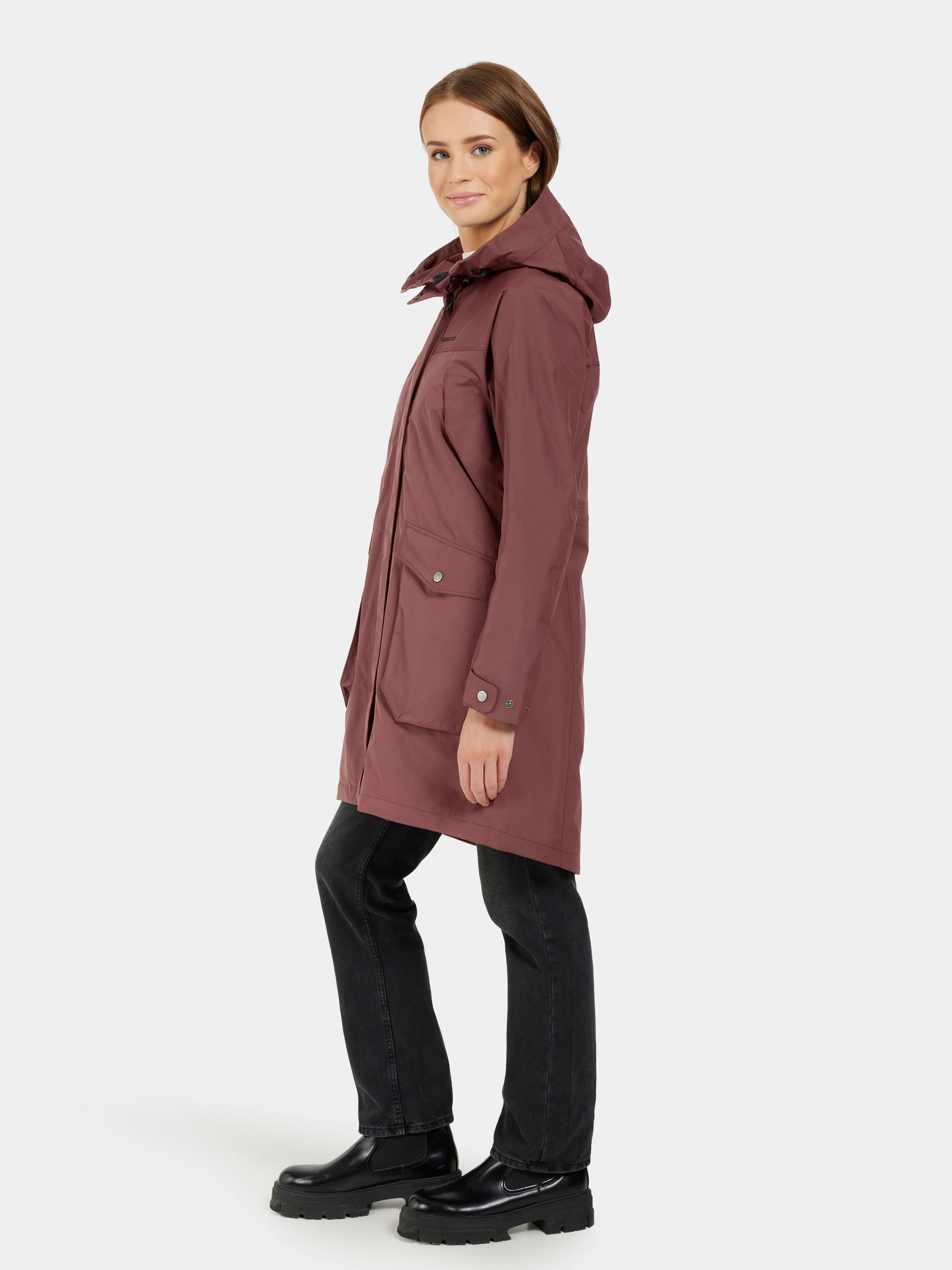 Didriksons Women&#x27;s Thelma Parka 10 Old Rust | Buy Didriksons Women&#x27;s Thelma Parka 10 Old Rust here | Outnorth