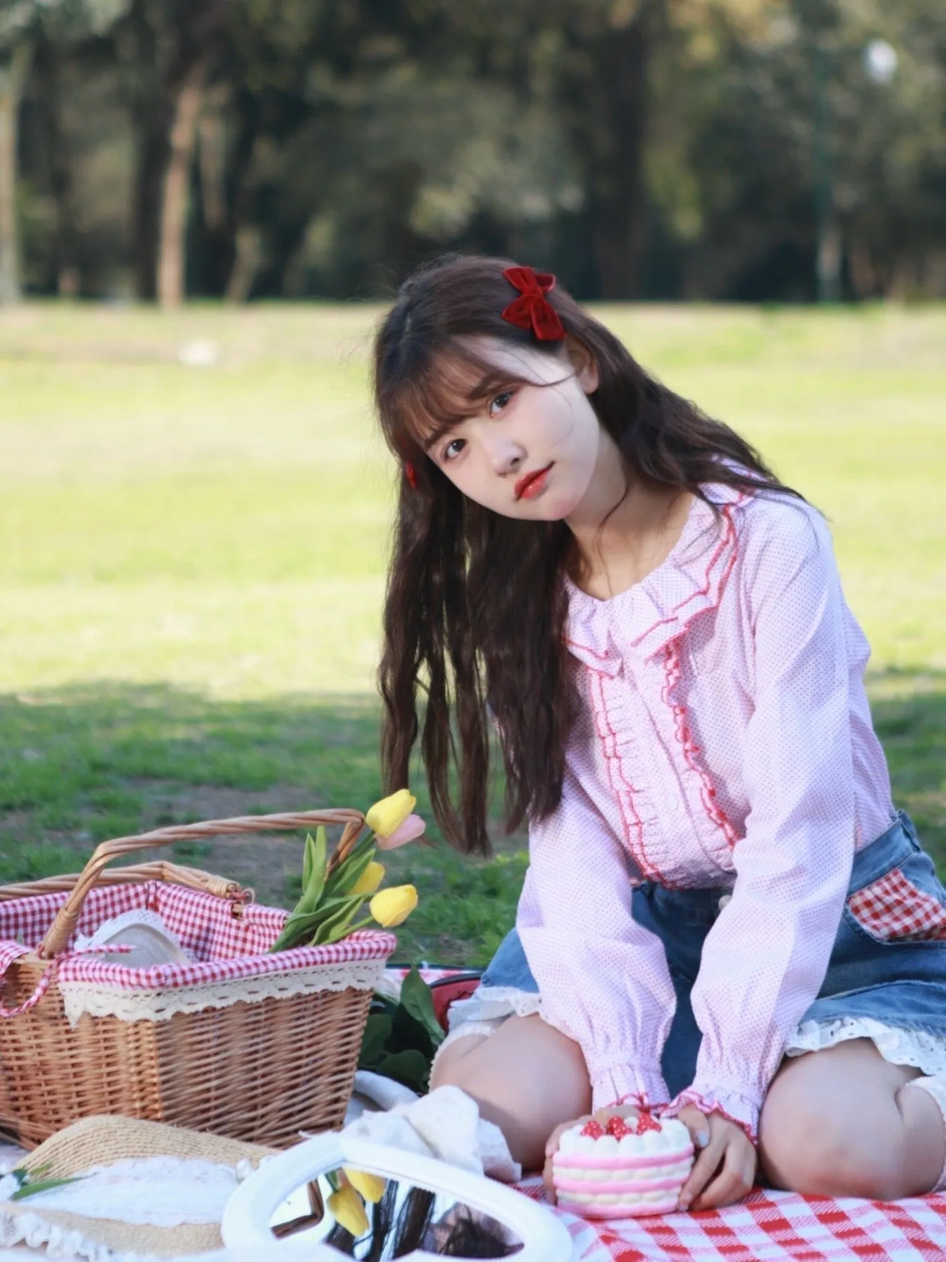 Doll Polka Dot Sweet Shirt