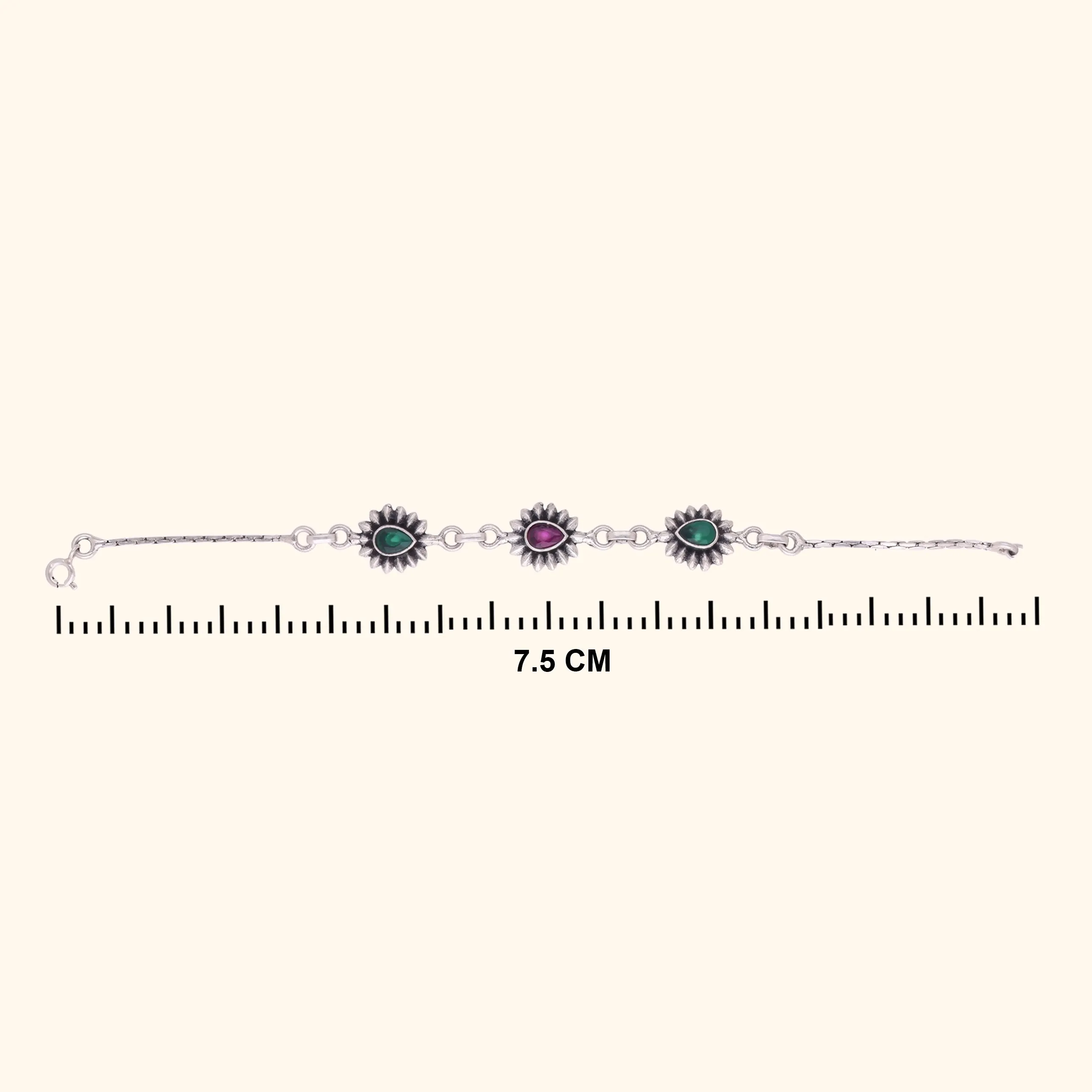 Exquisite Oxidized Silver Bracelets