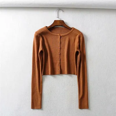 FashionKova - Athena Knit Top // Coffee