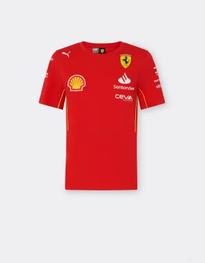 Ferrari t-shirt, Puma, team, women, red, 2024