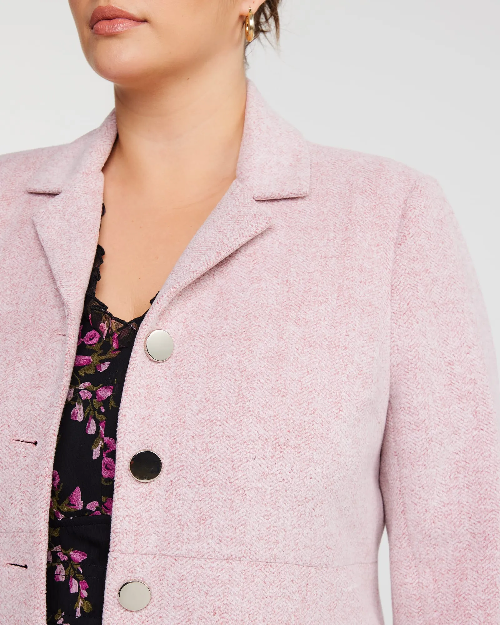 FLOATER COAT | DUSTY PINK