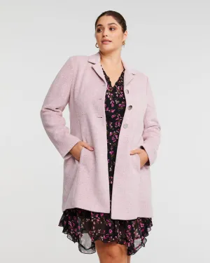 FLOATER COAT | DUSTY PINK