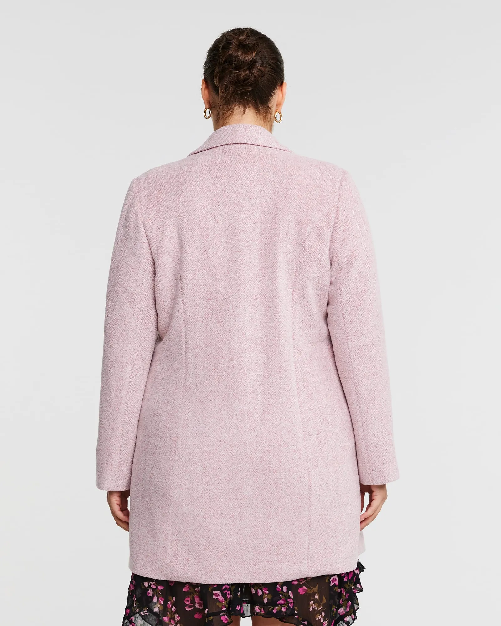 FLOATER COAT | DUSTY PINK