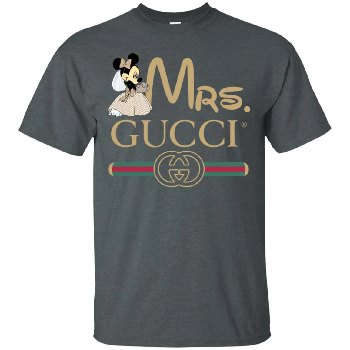 Gucci Couple Disney Minnie Valentine's Day T-shirt Men Cotton T-Shirt