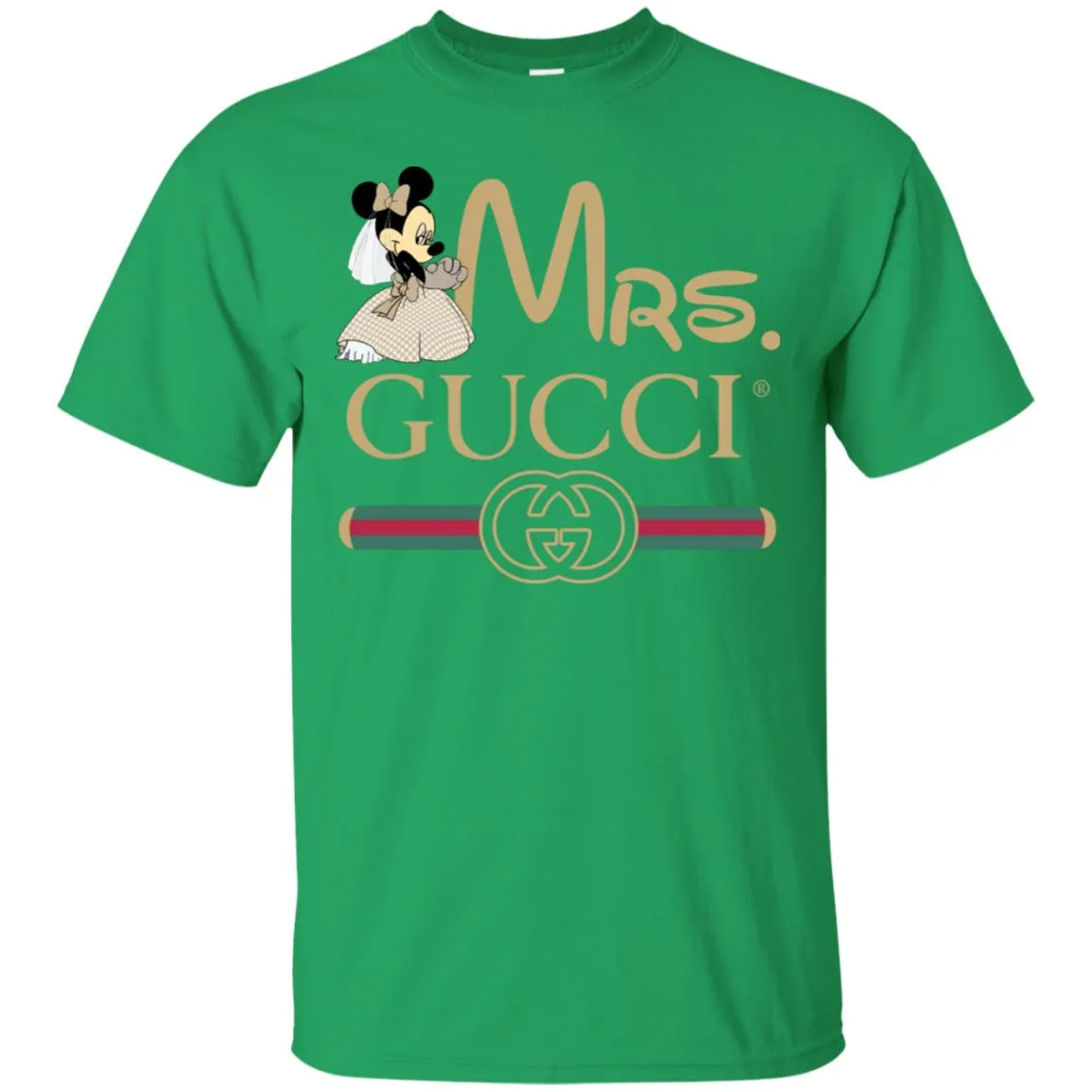 Gucci Couple Disney Minnie Valentine's Day T-shirt Men Cotton T-Shirt