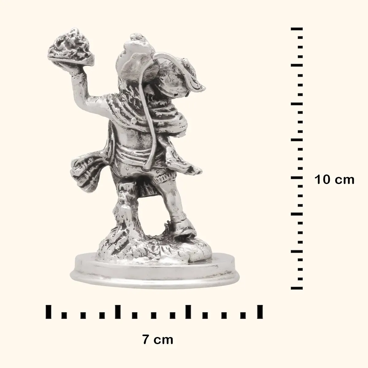 Hanuman 925 Silver Murti
