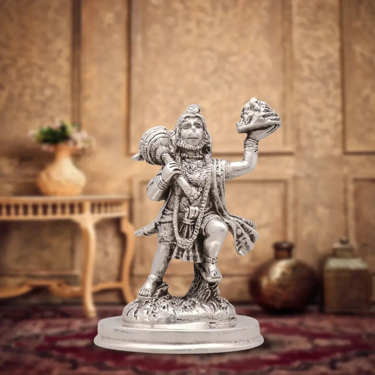 Hanuman 925 Silver Murti