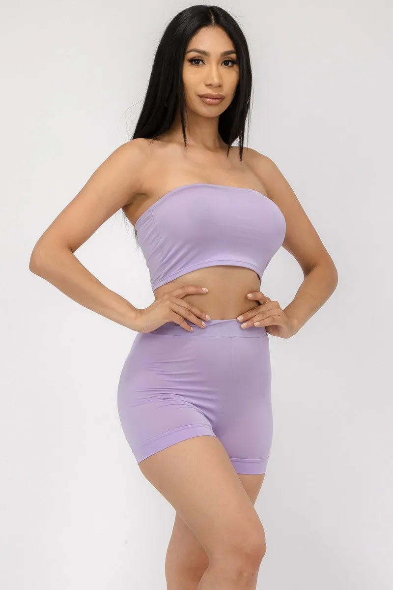 HH695R-SL - 3 PC TUBE TOP AND CARDIGAN SET